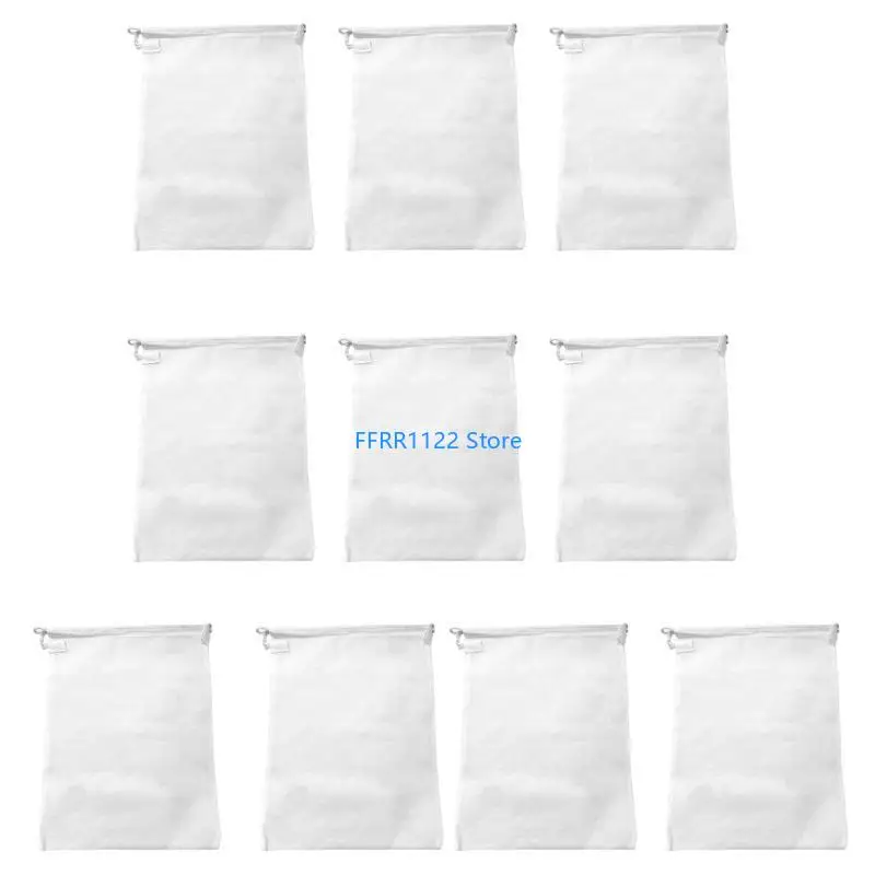 y1uf 10pcs الرباط حقيبة الغسيل سفر سفر ملابس قذرة منظم حقيبة فندق حقيبة الغسيل