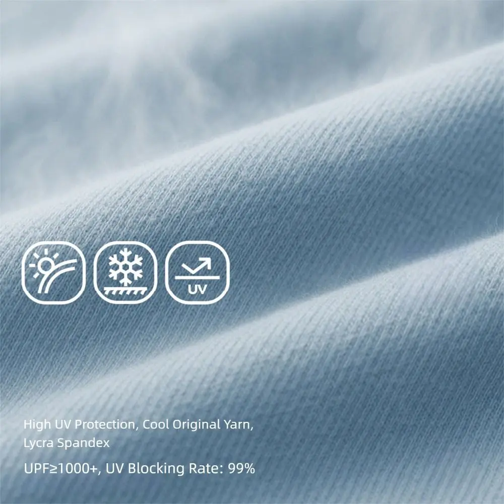 

Breathable Ice Silk Sunscreen Sleeves UV Protection Thin Sun Protective Sleeve Cooling Arm Cover Spring Summer