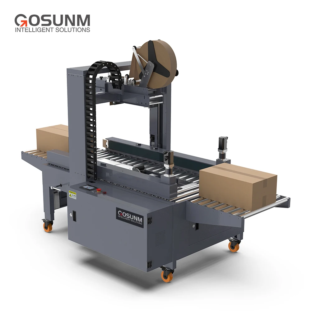 Wet Water Paper Box Sealing Machine Conveying Sealing Multi-functional Wet Water Kraft Paper Tape Carton Sealer