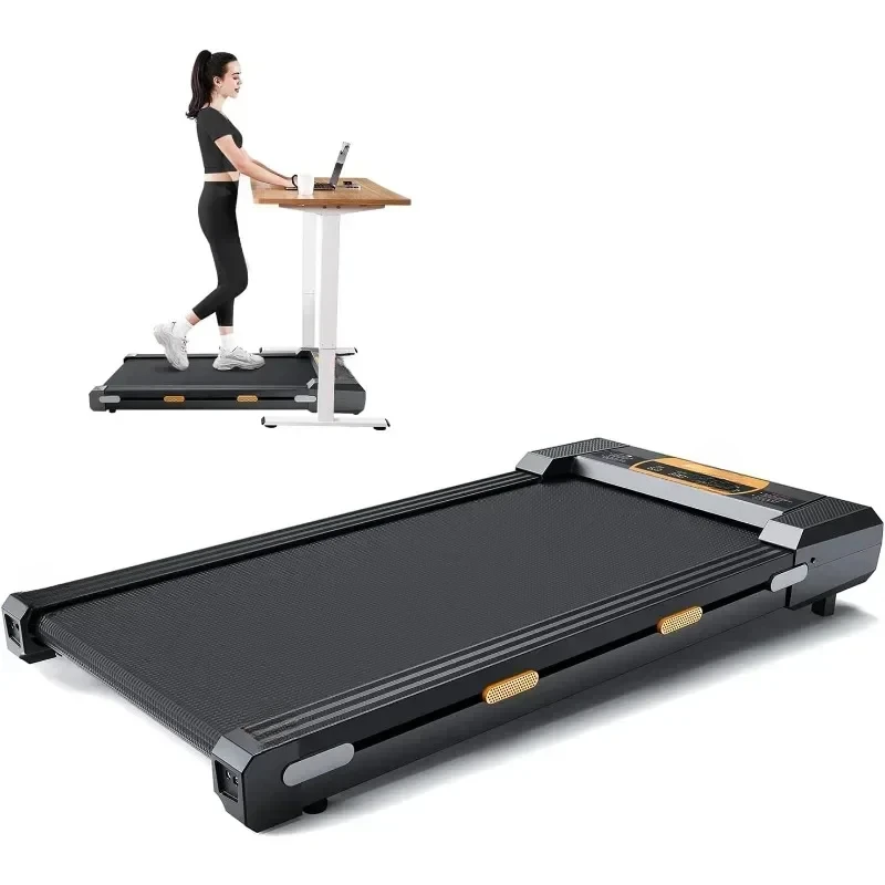 Walking Pad Incline Under Desk Treadmill,Portable Compact Treadmill for Home with Remote Control