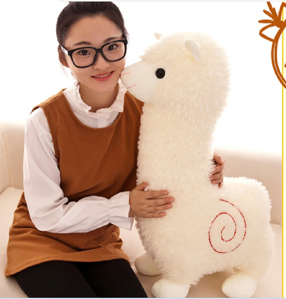 

big plush sheep toy God beast doll white alpaca toy gift about 70cm