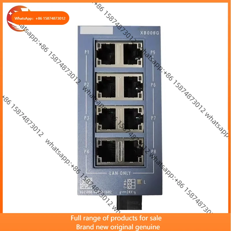

Gold Seller 6GK5008-0GA10-1AB2 XB008G PLC Controller Brand New Original Spot 6GK 5008-0GA10-1AB2