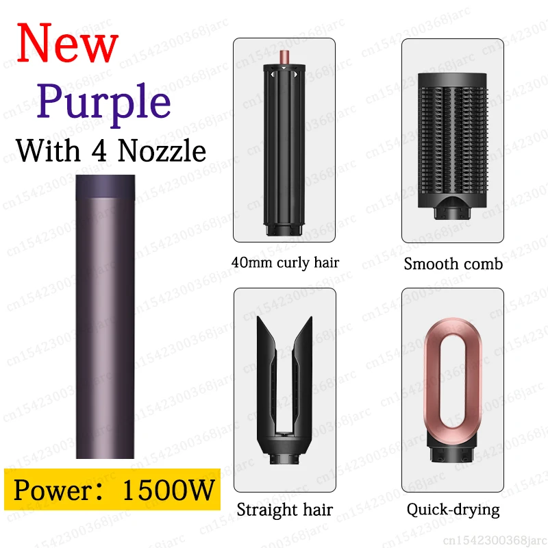 SenCiciMen X9 Multi Hair Styler Krultang Haar Heteluchtborstel Curling Barrel Föhn Salon Professionele Krullend Haar Styler
