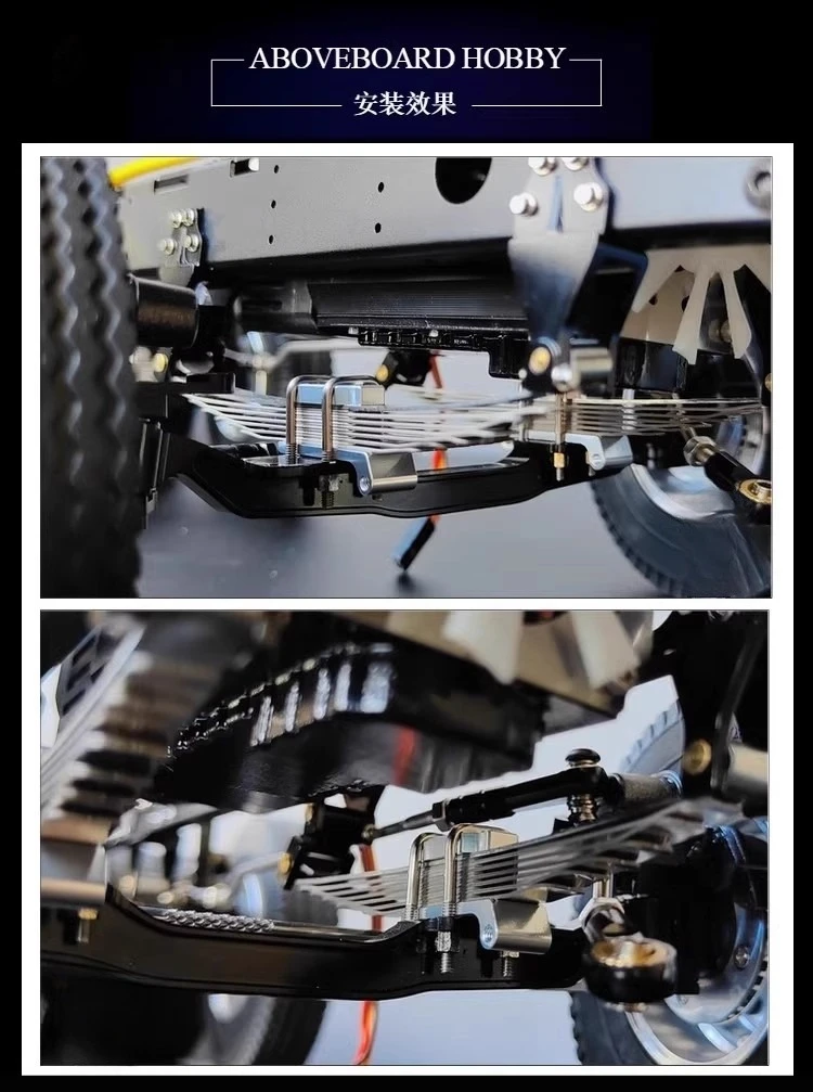 1/14 Tamiya RC 트럭 트레일러 티퍼 Scania Benz Actros Volvo MAN U 자형 M2 스프링 플레이트 나사 볼트