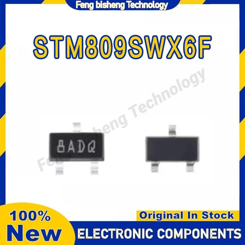 10PCS New Original STM809SWX6F Screen Printed 8AD SOT23-3 Monitor Chip