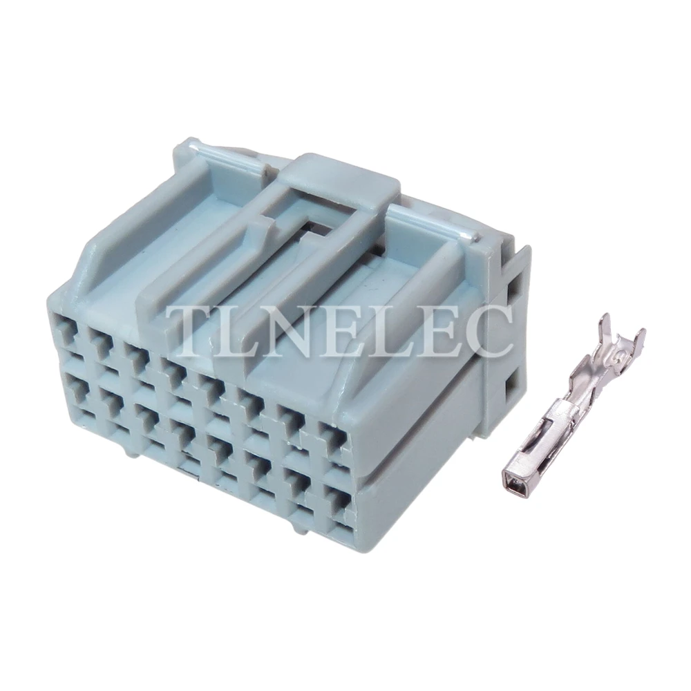16 Pin Way Power Amplifier Mobil ตัวเชื่อมต่อ Auto มัลติมีเดียแผงควบคุมลวดซ็อกเก็ตสำหรับ Porsche 917981-6 30050-16Y 917981-2