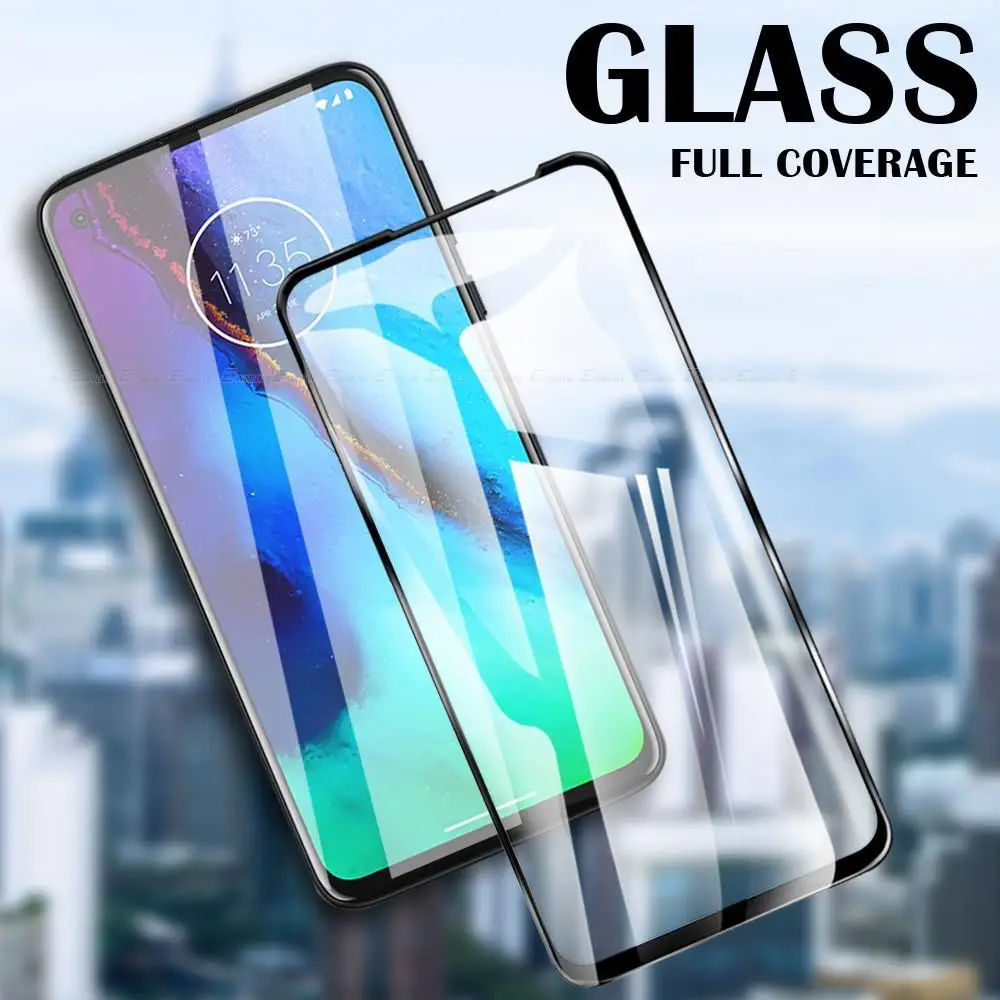 Full Cover Glass Screen Protector For Motorola Moto G 5G Pure Play Stylus Power Pro Fast E 2020 2021 2022 Tempered Glass Film