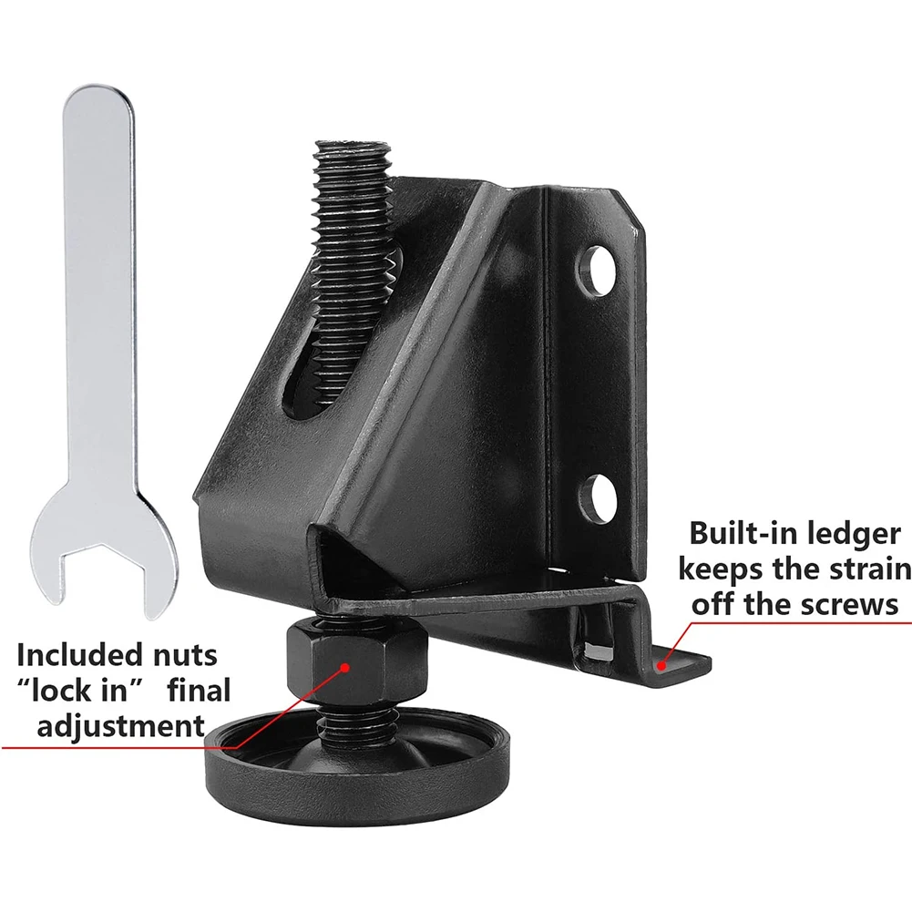 4 Stuks Verstelbare Zware Meubels Levelers Kast Stelpoten Slot Meubels Been Leveler Antislip Basis Voor Tafels stoelen