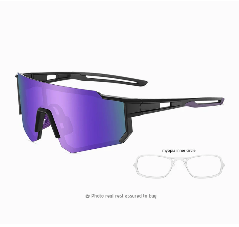 VCKA Rijden Bijziendheid Zonnebril TR90 Sport Mannen Vrouwen Outdoor Gepolariseerde Brillen Rijden Aangepaste Bril -0.50 tot -6.0