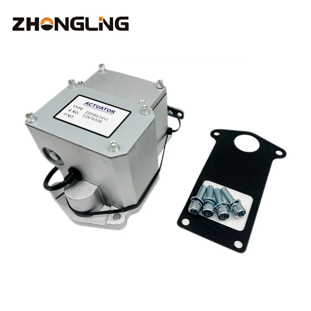 Diesel Engine Series Electromagnetic Actuator Electronic Throttle Controller Actuator ZD350 ZD310 Generator Parts Accessories
