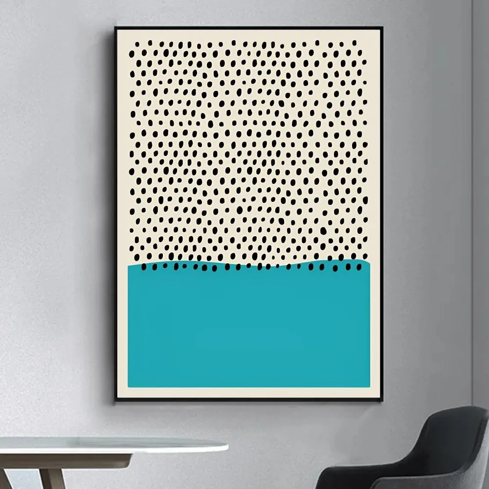 Abstrakcyjnych kolorów linie minimalistyczna geometria plakat fantazyjna plakat na ścianę naklejka na salon Bar dekoracja w stylu Vintage obraz