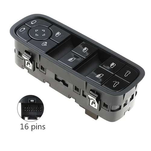 Imagen 2 del producto Botón de interruptor de Control de ventana eléctrica, piezas de automóviles para 971 Porsche Panamera Cayenne 2017-2020 971959858E, 971959858G