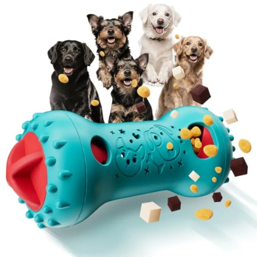 Adjustable Interactive Dog Treat Dispensing Toy