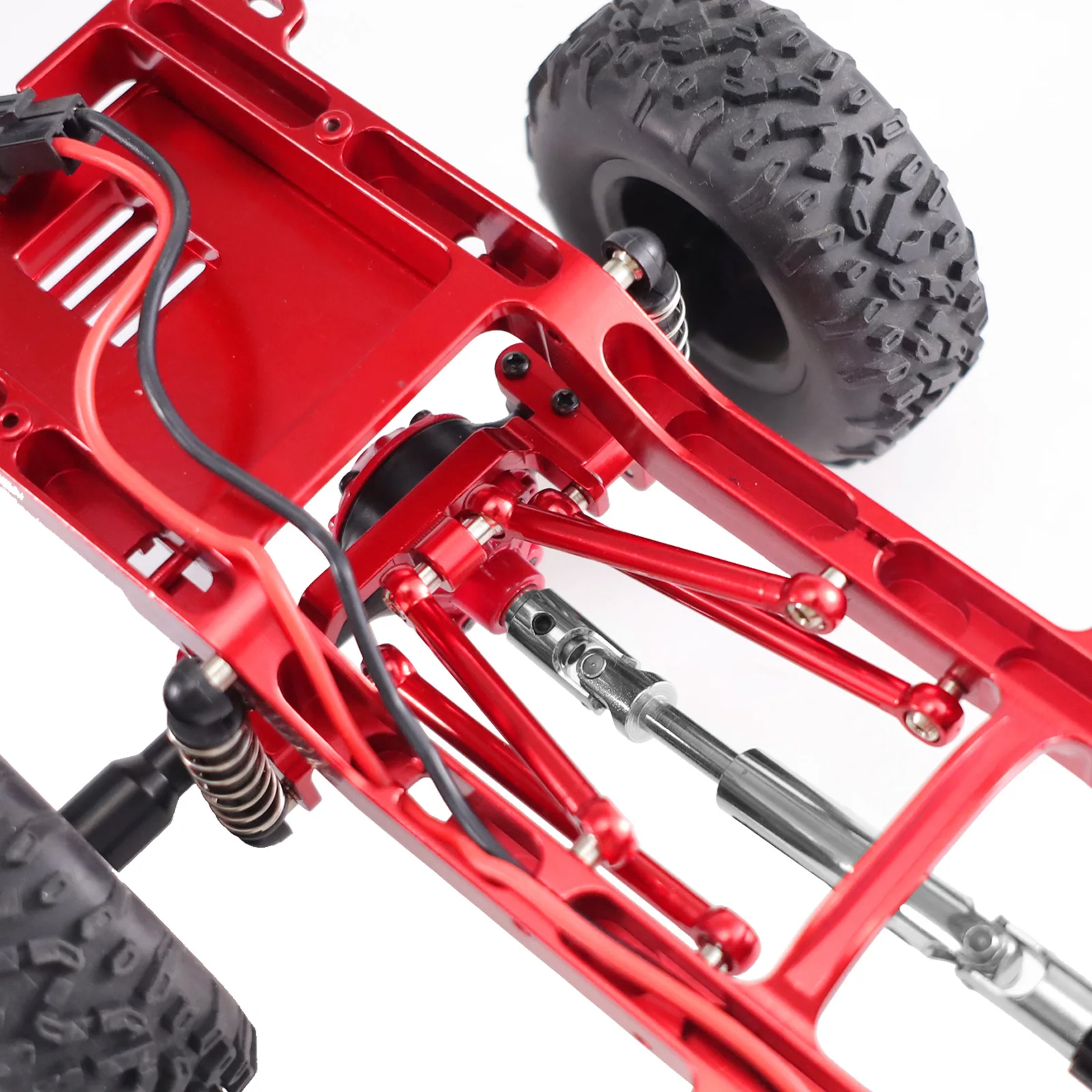 RC Crawler Car Pajero Metal Rear Rods LD1297 LD1279 Aluminum Alloy Replacement Parts Landa Tech