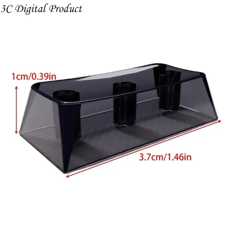 Клюки толщиной 1,5 мм 1,75U Прозрачный клавиш Идеально подходит для механической клавиатуры DIY Q84A