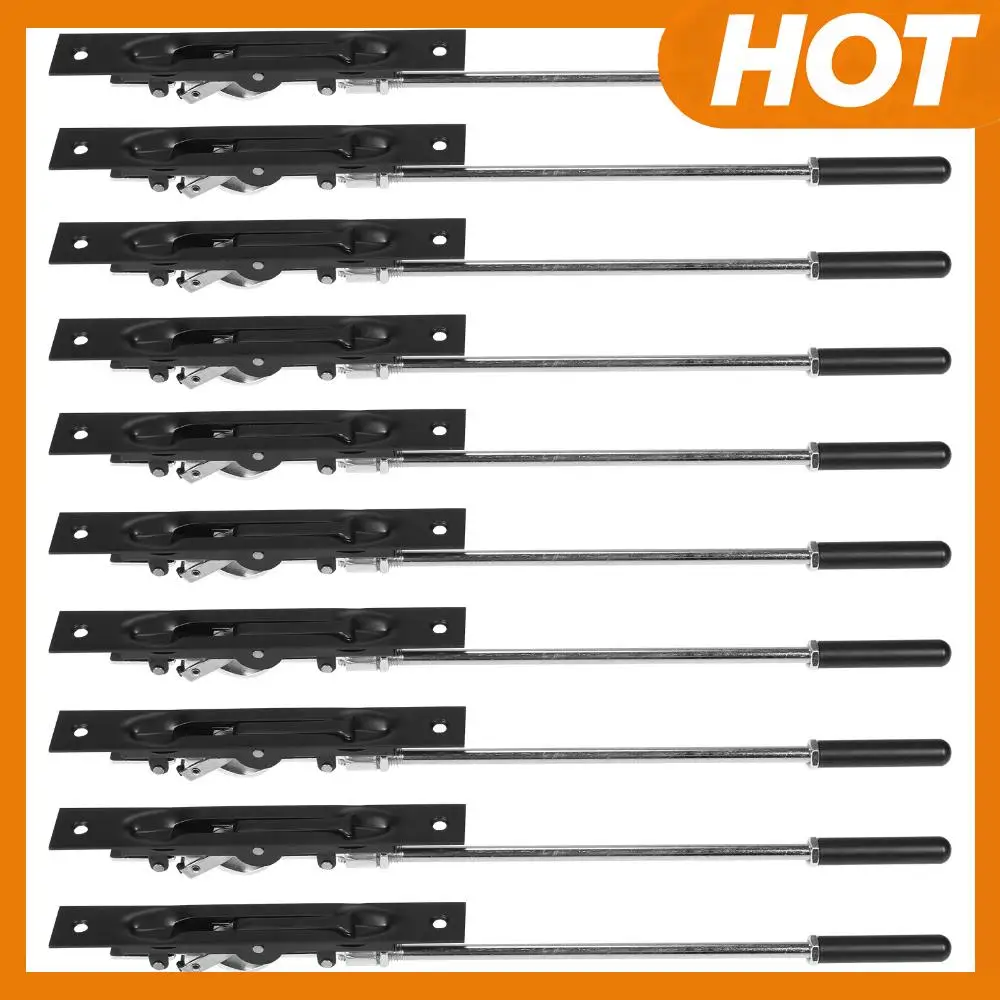 

10Pcs Stainless Steel Concealed Bolt with Rod Female Door Conceal Latch 10In for Composite Doors/Wood Doors/Double Doors