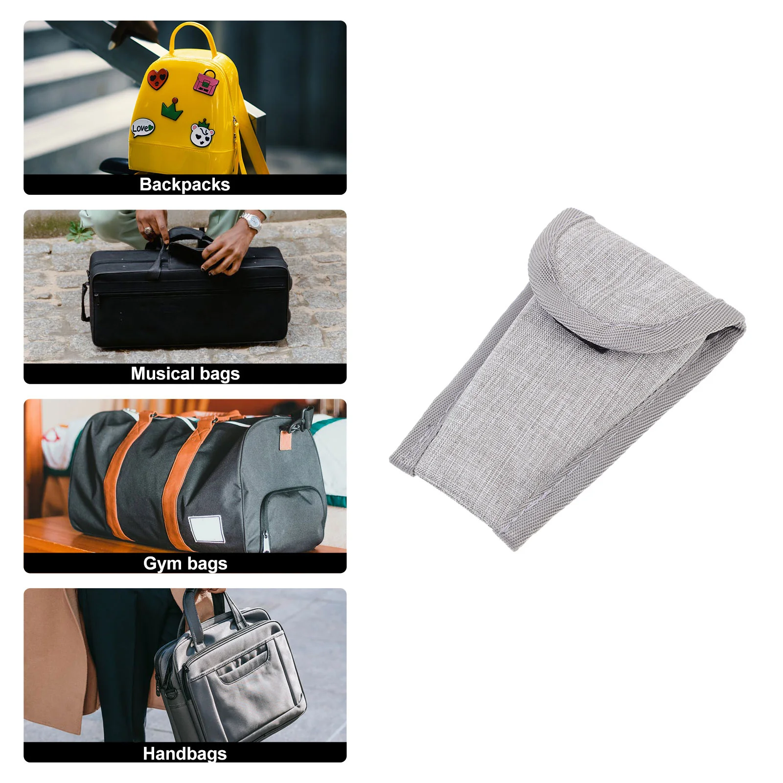 

1Pcs Saxophone Mouthpiece Bag Tender Clarinet Storage Soft Protective Portable Musical Instrument Accessory Dizi Guzheng Fake