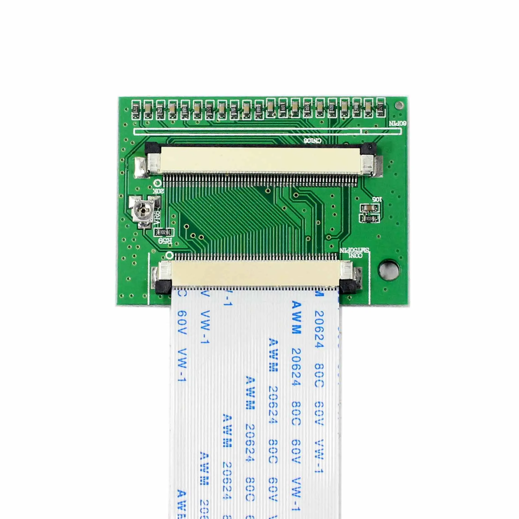 12V Inverter Circuit Board 50To60Pin Converter Pcb Board Vga 2Av Lvds Ttl Tft Controller Board for 6.2'' 7'' 8'' Lcd Screen - view 5