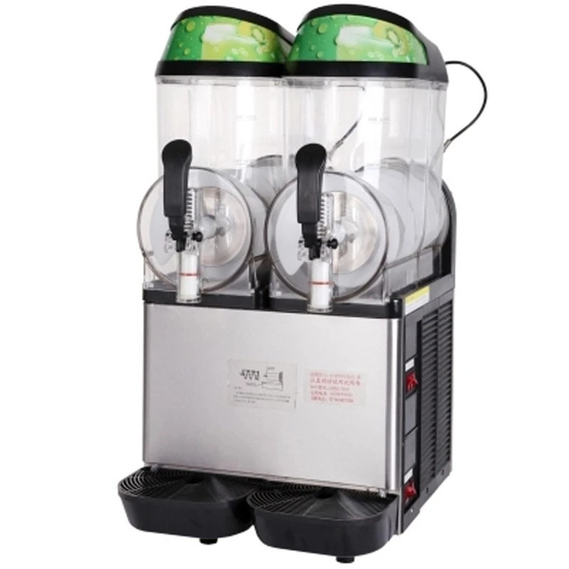 

Slush machine Large capacity double cylinder juicer Commercial smoothie and snow machine Cold drinking machine