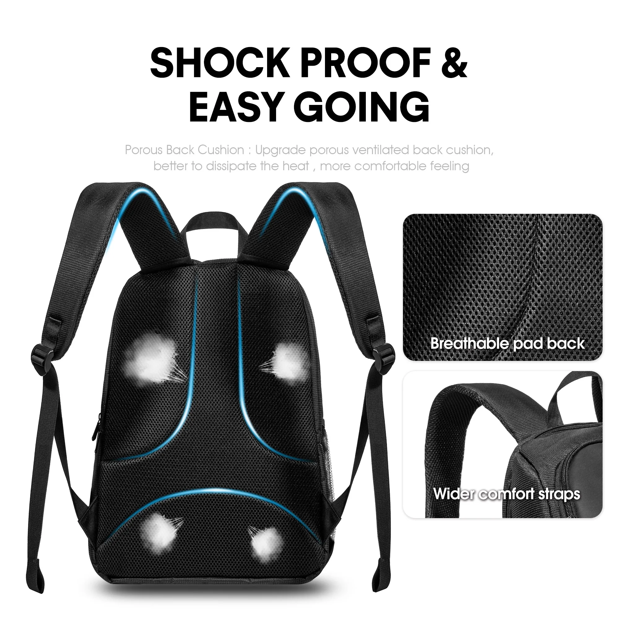 STARTRC Backpack for DJI Avata 2/Mavic 3 Pro Drone Accessories Storage Bag Waterproof Travel Portable Backpack