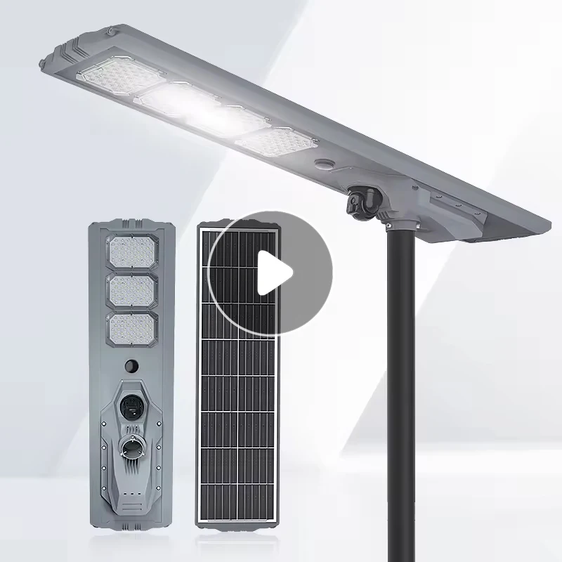 

Power Dream Multi-Height Pole 60W Solar Panel Ip65 Lampadaire Solaire Outdoor Led Street Solar Light With Battery Backup