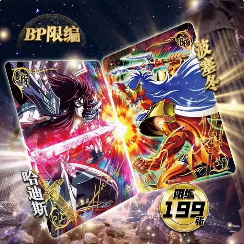 KAYOU Vol.3 Saint Seiya Cards Cloth Awakening Anime Collection Cards Mistery Box SE Rare Anime Toy Card Kids Toys Gifts