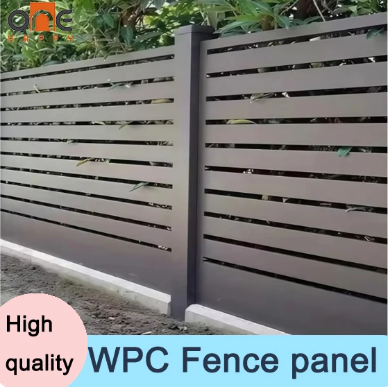 

Premium Powder Coated Fully Enclosed Ventilated Fence Panel Horizontal Aluminum Slat Outdoor Privacy Fence For Backyard Garden