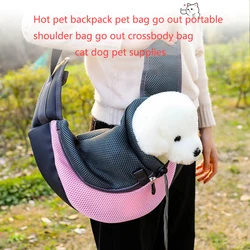 Hot pet backpack pet bag go out portable shoulder bag go out crossbody bag bag cat dog pet supplies