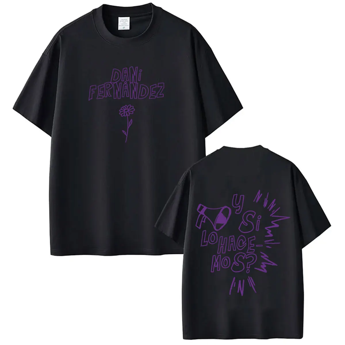 Y Si Lo Hace Mos Dani Fernandez Tour 2026 Bedrucktes T-Shirt für Männer und Frauen Hip-Hop T-Shirt Lässiges Baumwoll-T-Shirt im Ästhetischen Trendigen Stil – Detail 7