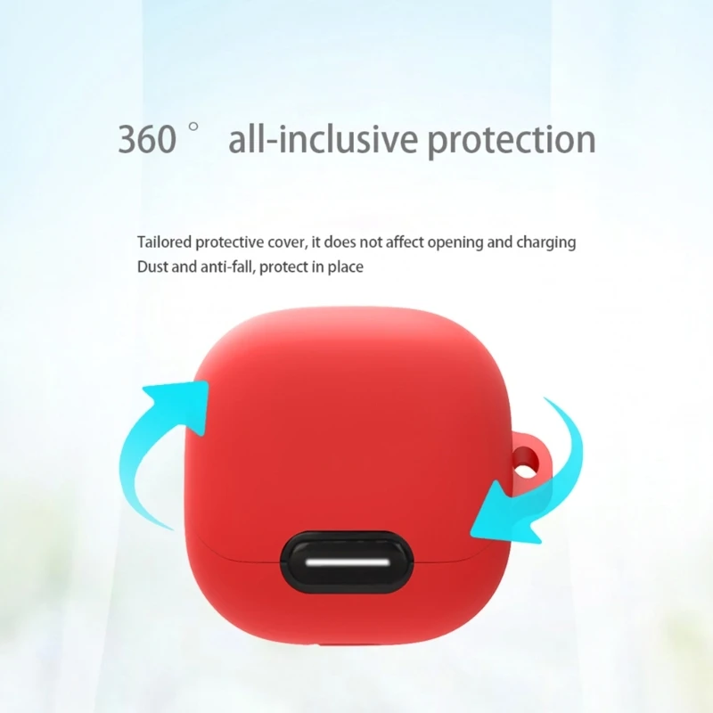 Earphone Case for Anker Soundcore Liberty 4 NC Bluetooth Earphone Protective Silicone Charging Soft Cover For Liberty 4 NC Cases