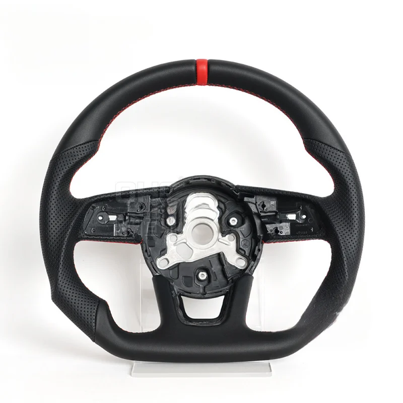 

For Audi A3/A4/A5/S3/S4/S5/RS3/RS4/RS8 (2016-2021) Full Leather Steering Wheel (Modified Upgrade Part)