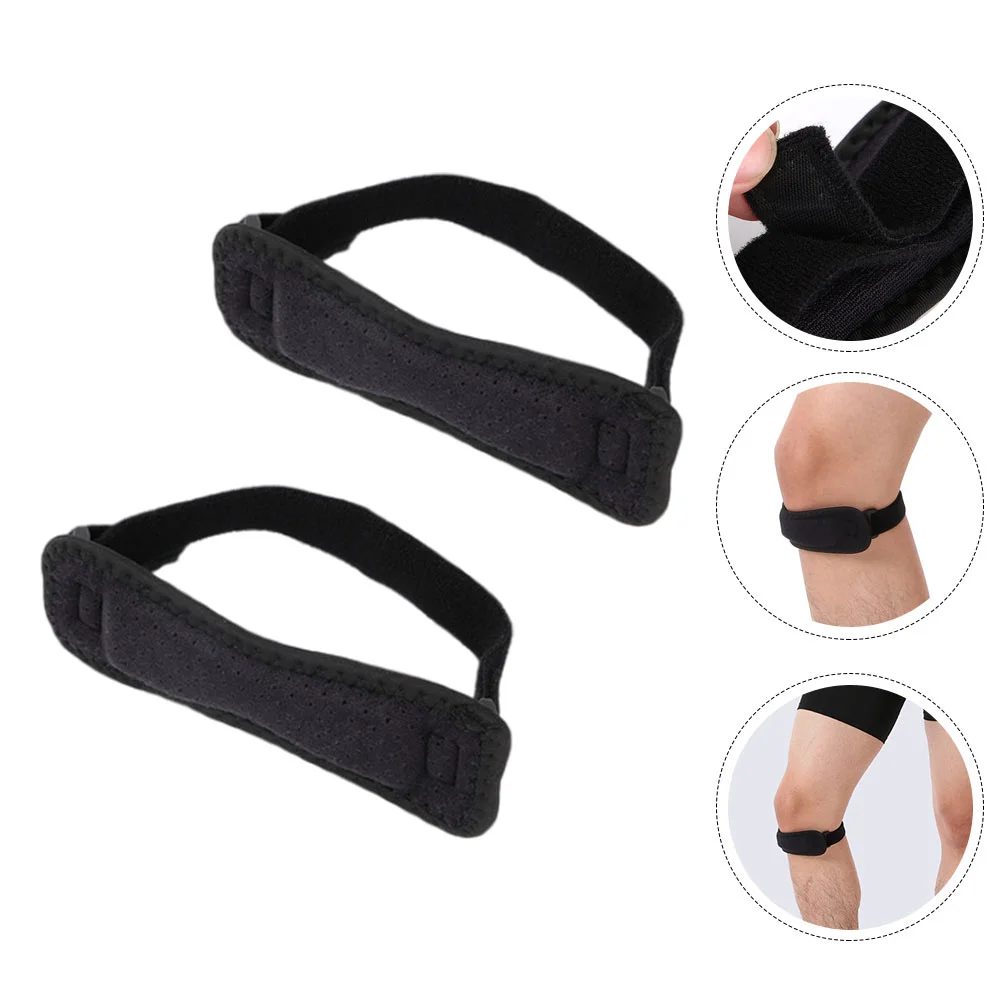 

2 Pcs Patellar Strap Sports Knee Brace Pads Bands Straps Protector Protective Belt Belts