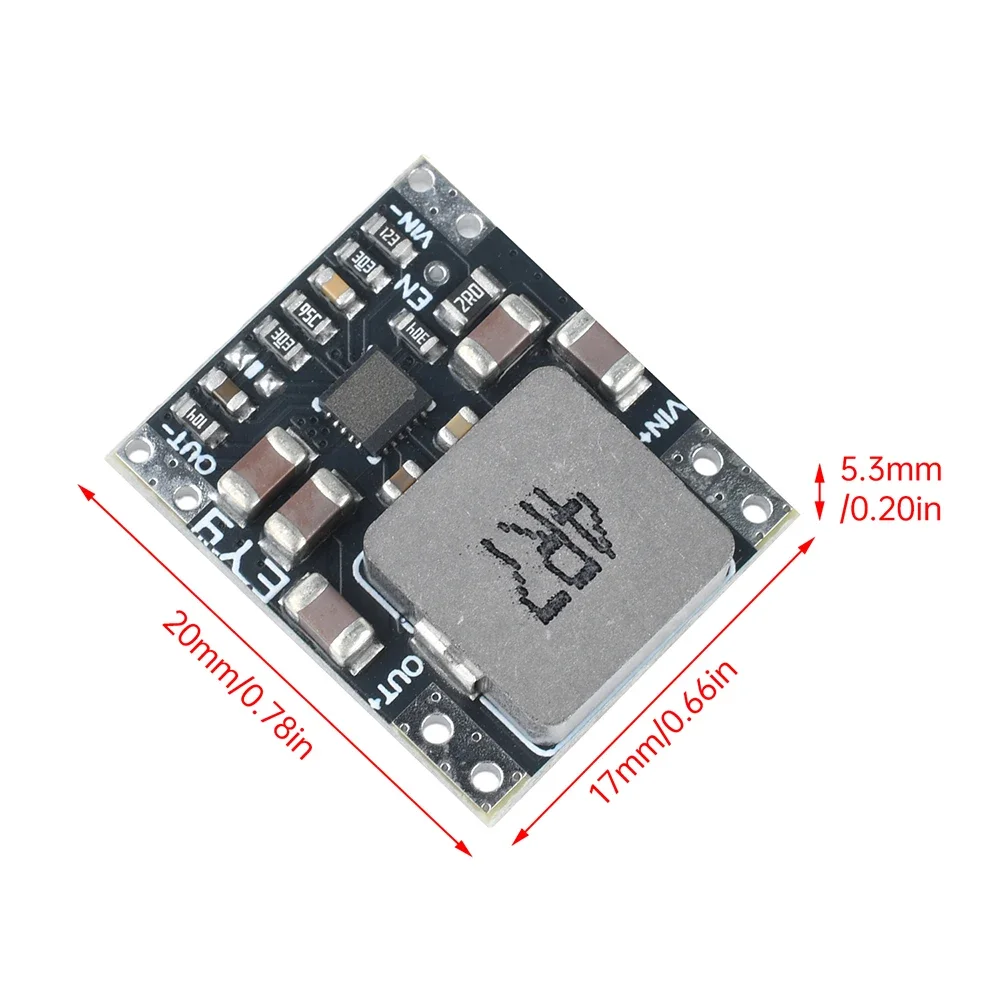 DC-DC Automatic Buck Boost Power Module 3-23V To 5V/9V/12V Fixed Voltage Output Lithium Battery Constant Voltage Module
