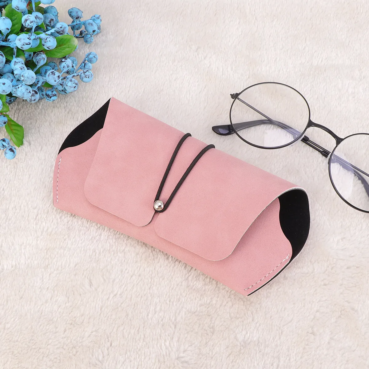 

Коробка для хранения солнцезащитных очков, розовый защитный чехол для очков, компактный защитный футляр для очков, незаменимый для путешествий, модный аксессуар