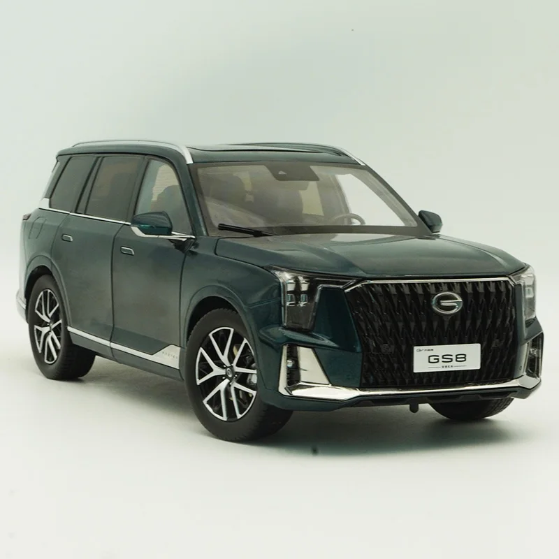 1:18 Scale Diecast Alloy 2022 GAC Trumpchi GS8 SUV Toys Cars Model Classics Adult Collectible Souvenir Gifts Static Display