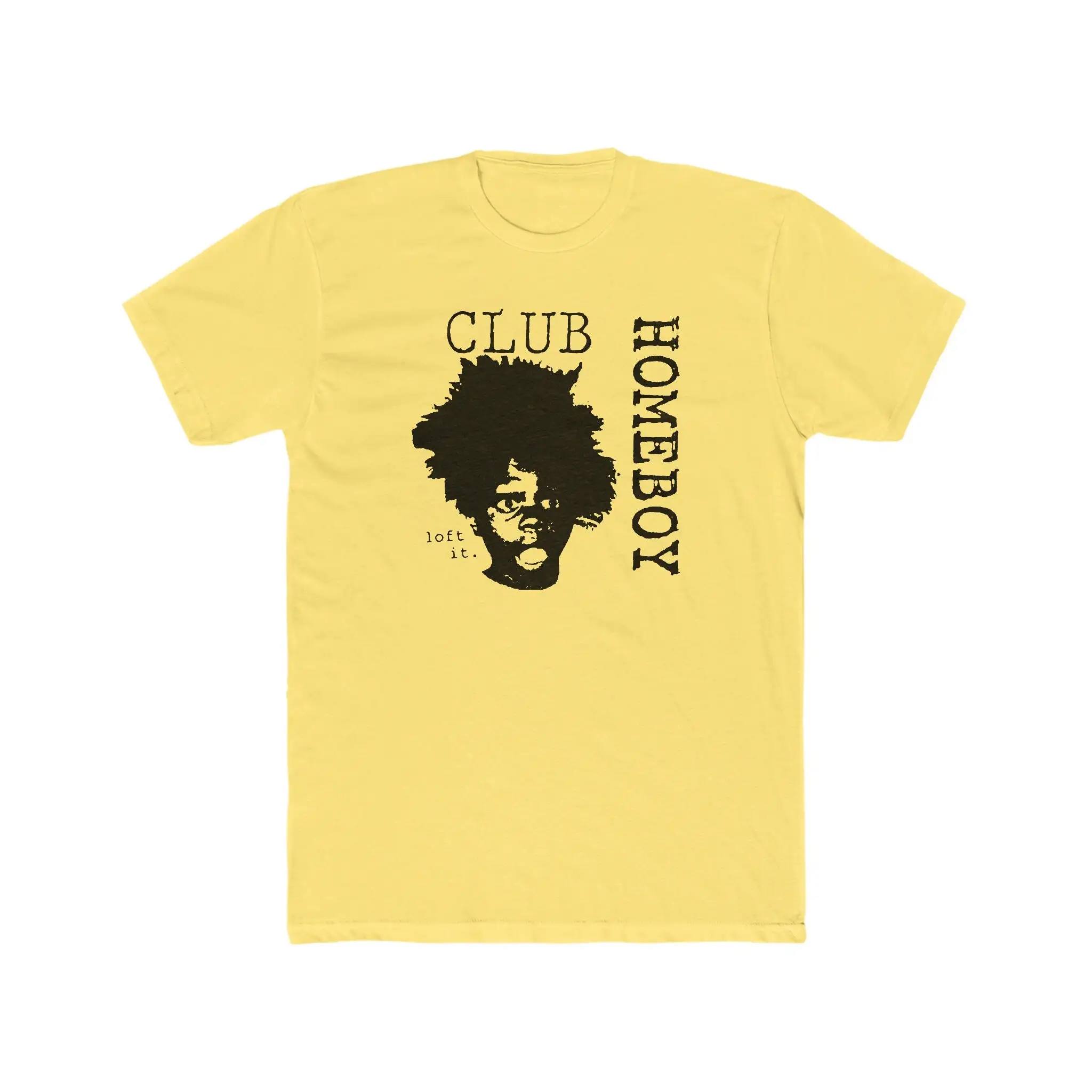 Club Homeboy Buckwheat T Shirt Bella Canvas Jersey Cotton