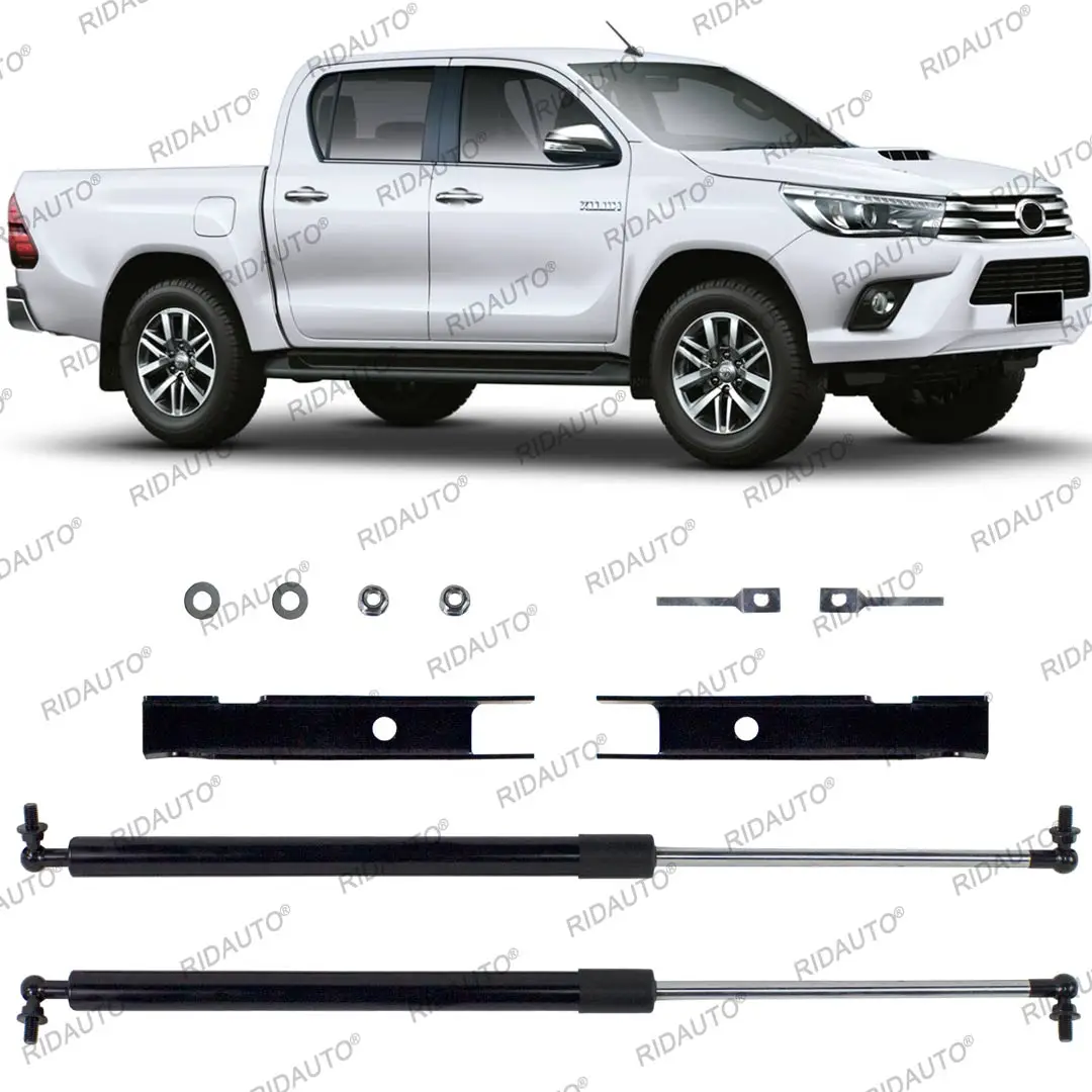 

Modify Front Gas Bonnet Hood Struts Kit Lift Support Prop Damper Shocks Absorber For TOYOTA HILUX REVO ROCCO 2015 2018 2020 2024