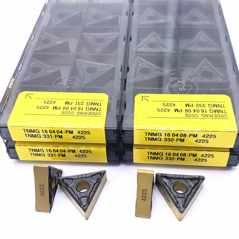 TNMG160408 PM4225 TNMG160404 PM4225 Bên Ngoài Dụng Cụ Xoay Tnmg 160408 Gốm Kim Loại Cao Cấp Carbide Lưỡi Dao Dụng Cụ Xoay Xoay Lưỡi Dao