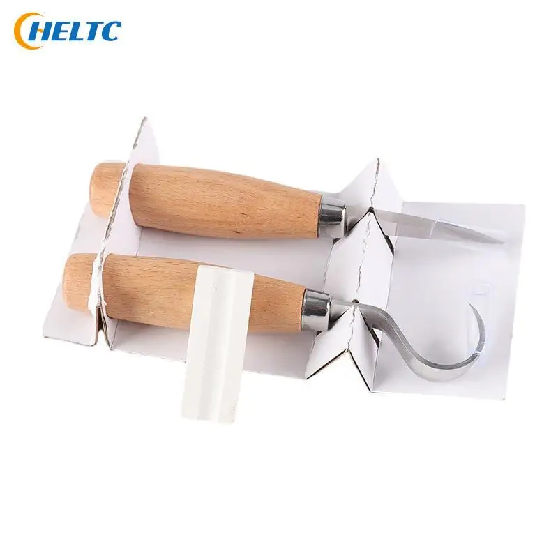 Chisel Woodworking Cutter Hand Tool Set Wood Carving Knife Knife Sharpener Accessory Daily Decorative Accessories