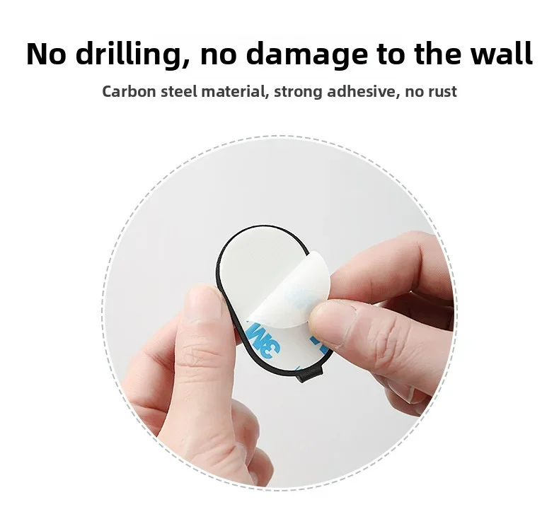 Heavy-Duty Adhesive Wall Hooks