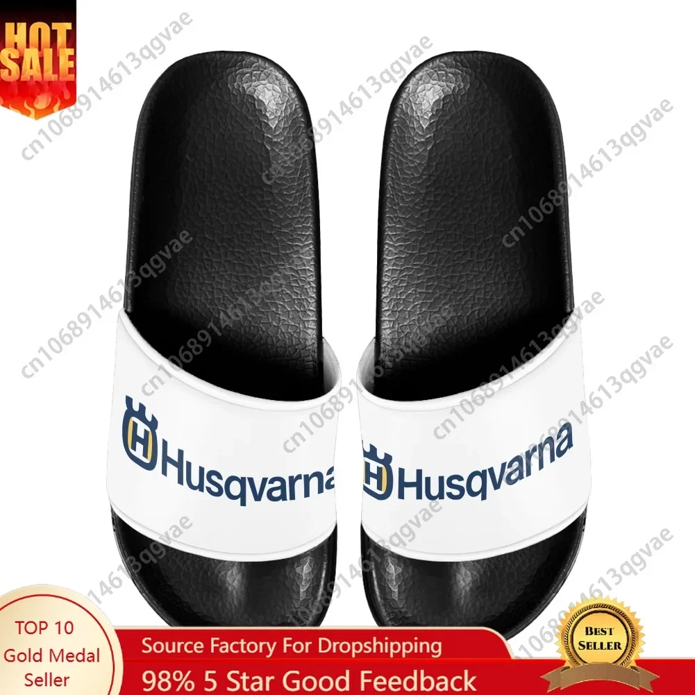 Husqvarna Group Slippers Home Water Shoes Men Women Teenagers Beach Pool Sandals Custom Summer Slipper
