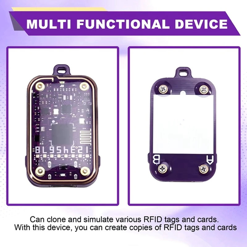 RFID-считыватель смарт-чипов, эмулятор смарт-карт EM125KHZ IC, 13,56 МГц, бейдж RFID-дубликатор, устройство чтения, записывающее устройство, поддержка Bluetooth