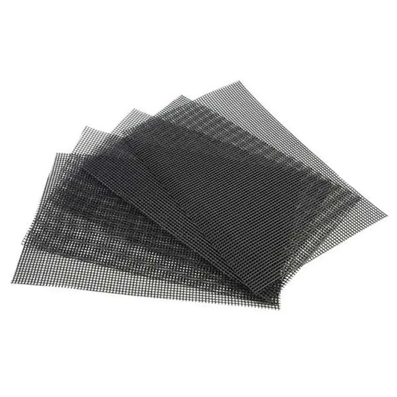 A19F-10 Pieces Of 30 X 20 Cm Garden Drainage Mesh Sieve Flower Pot Hole Mesh Mat Garden Drainage Mesh Hole Sieve