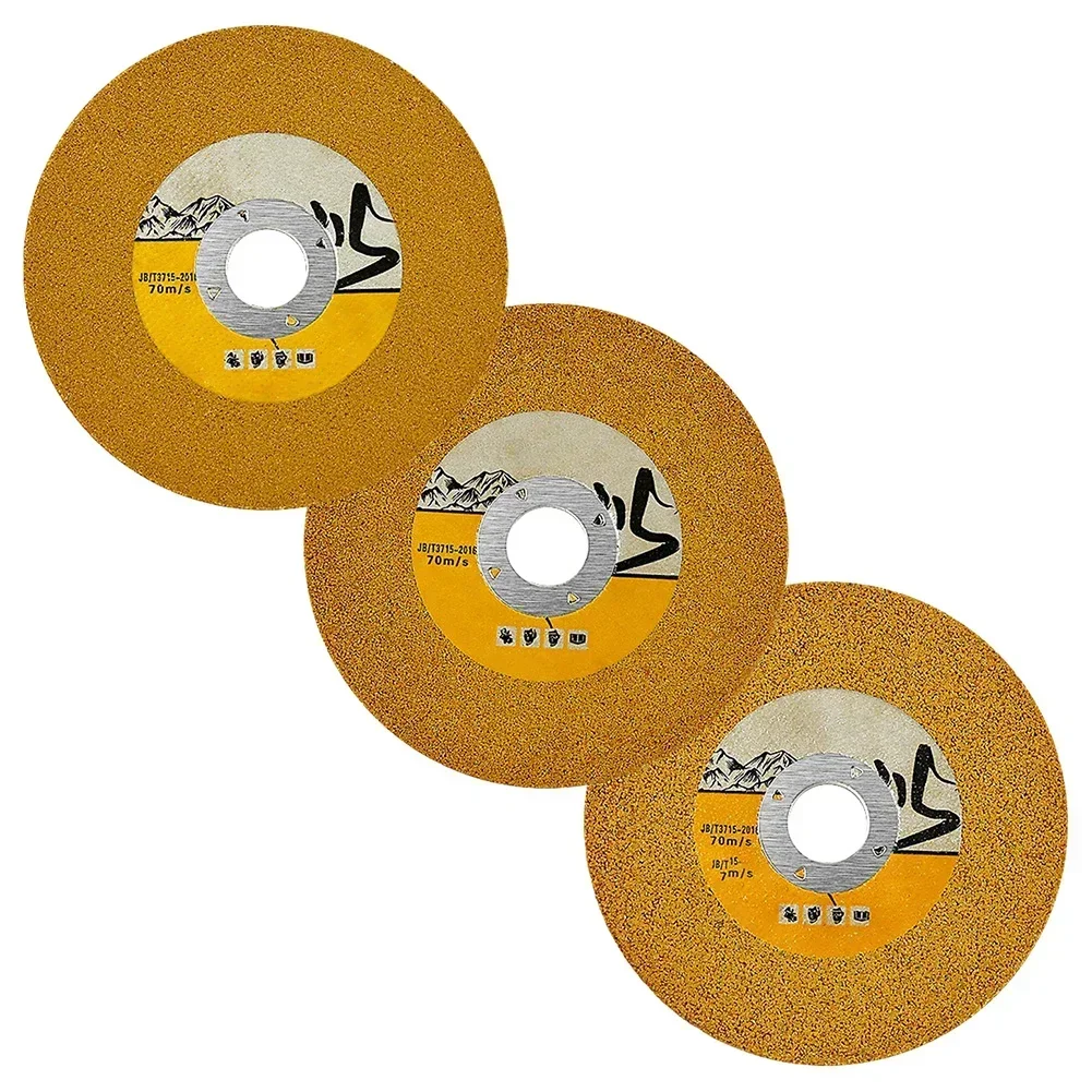 1x 100mm 50 100 200grit-disco de corte de roda de afiação de diamante-roda de ângulo de diamante disco de lixa acessórios de ferramenta elétrica