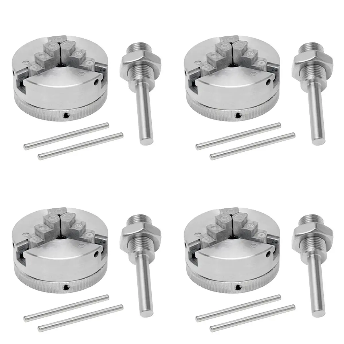 abah-4x-mini-lathe-chuck-set-z011-extension-three-jaw-chuck-and-connecting-rod-set-electric-drill-chuck