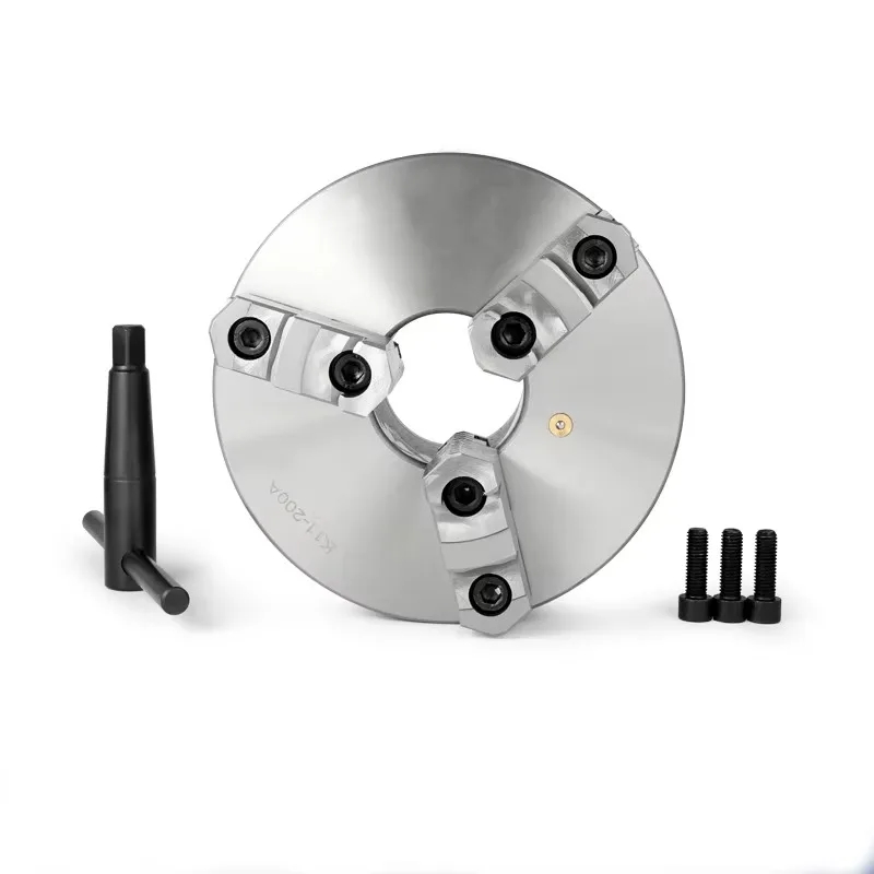 3 Jaw Lathe Chuck   K11-200 400 100 Manual Metal Lathe Machine  Chuck  for Lathe Machine