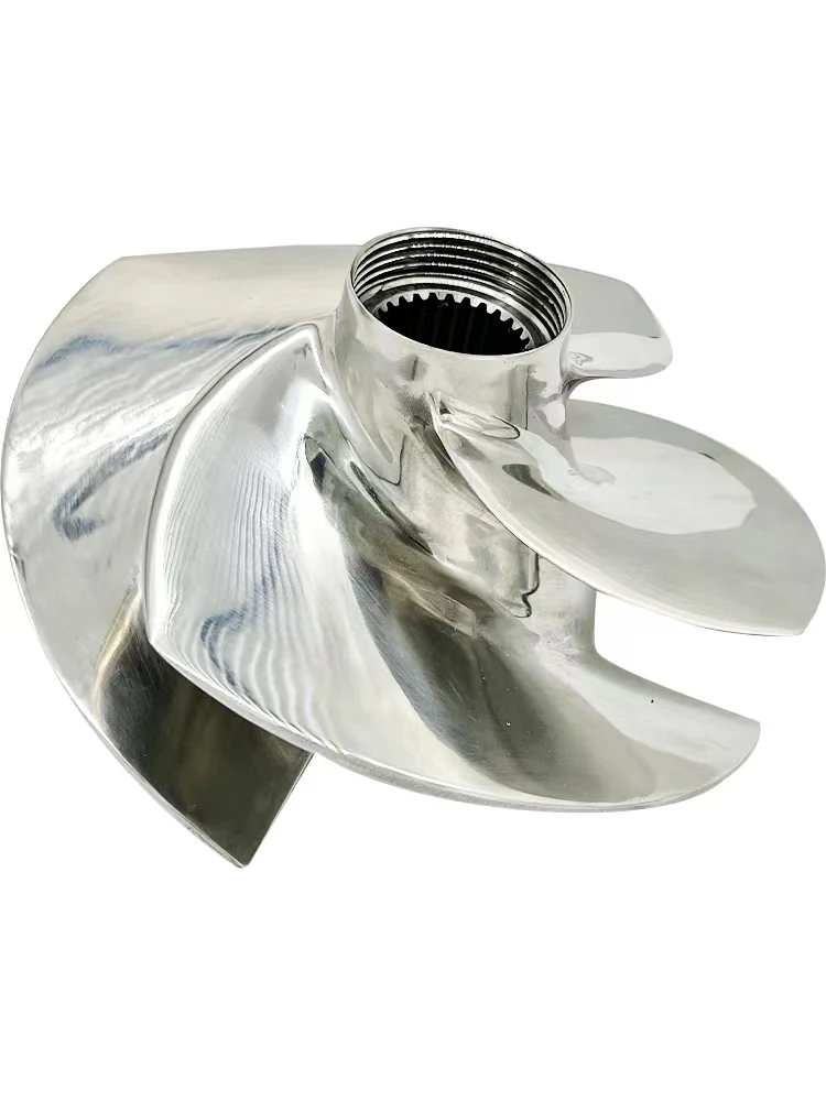 

Adapted to Spark Bombardier Motorboat 260 300 stainless steel propeller blades modification accessories