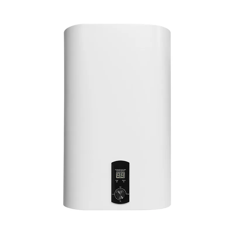 Flat bucket vertical electric water heater double liner bathroom household water storage type