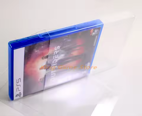 3pcs FOR PS5 PS4 PS3 game console PET case plastic protection Box dustproof collectible case PET transparent case