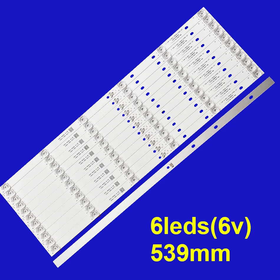 

LED Backlight Strip for 55C715 55C717 55C716 55C78 49U7750VE TCL-55P10-3030FC-12X6-LX20200106 YHF-4C-LB5506-YH10J YH09J